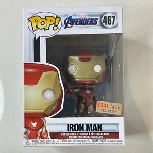 Funko Pop Iron Man #467 Marvel Avengers BoxLunch Exclusive